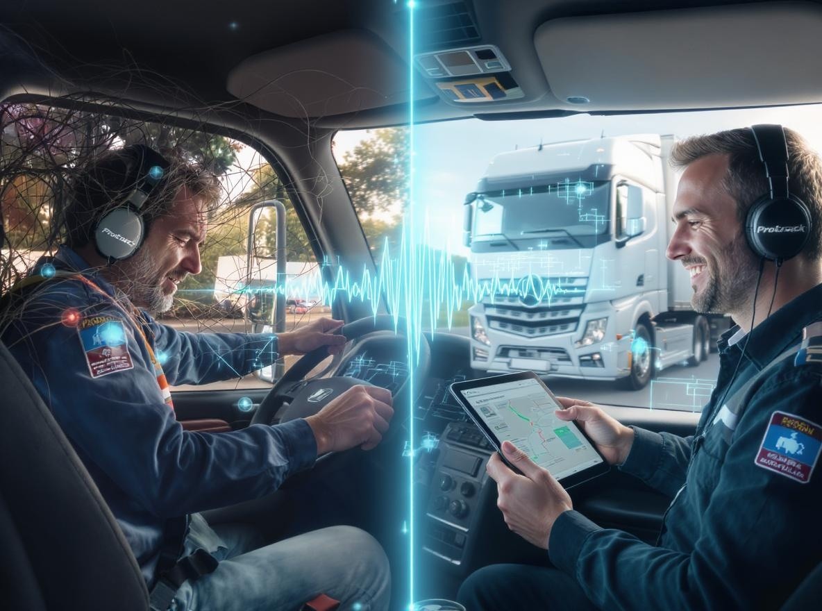 Meningkatkan retensi pengemudi truk dengan teknologi pelacakan GPS Protrack